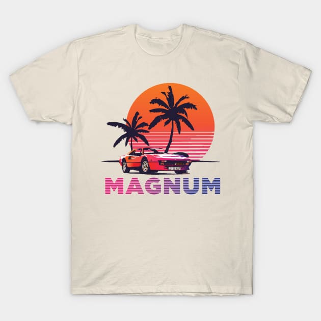 MAGNUM PI - RETRO T-Shirt by Ecsa